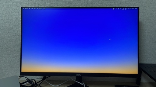 24インチ、AOC　パソコンモニター