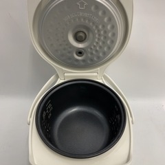 🎉新生活応援🎉 Tiger マイコン炊飯ジャー JAI-R552 ホワイト 0.54L 3合 2020年製の画像