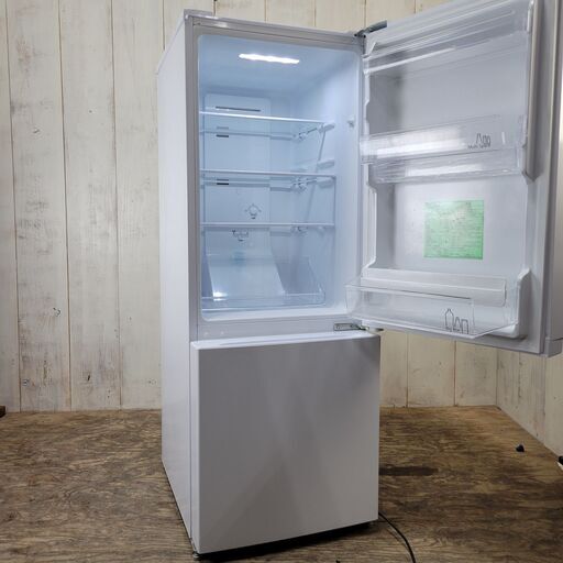 YAMADA/ヤマダ 2ドア 冷凍冷蔵庫 156L(45L/111L) 2020年製 YRZ-F15G1 動作品 24c菊HG