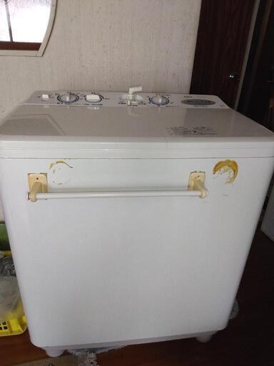 家電  サンヨー 二槽式洗濯機