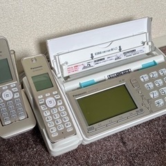 Panasonic おたっくす 電話機 子機 FAX