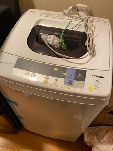 洗濯機 HITACHI 2019年製