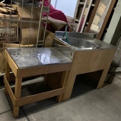 お値下げ⭐︎DIY  流し台&作業台　