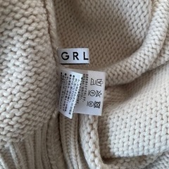 GRL ニットカーディガン　フリーサイズの画像