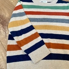 【美品】H＆M ニット セーター 100-110cmの画像