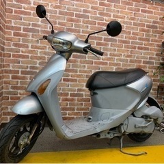 【格安•人気のFI車】スズキ レッツ4 CA45A シルバー【配...