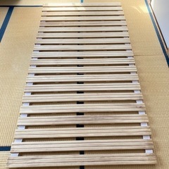  すのこベッド シングルの画像