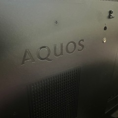 テレビSHARPAQUOS{決まりました}の画像