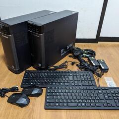 ベアボーンLenovo省スペース型デスクトップPC 2台セット