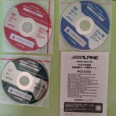 美品　未使用に近い　アルパイン全国地図データ更新キット　２０２２　HCE-E２０２　の画像