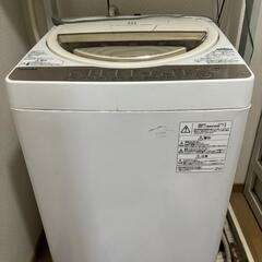 ジャンク品 東芝 7kg 2016年 家電 生活家電 洗濯機