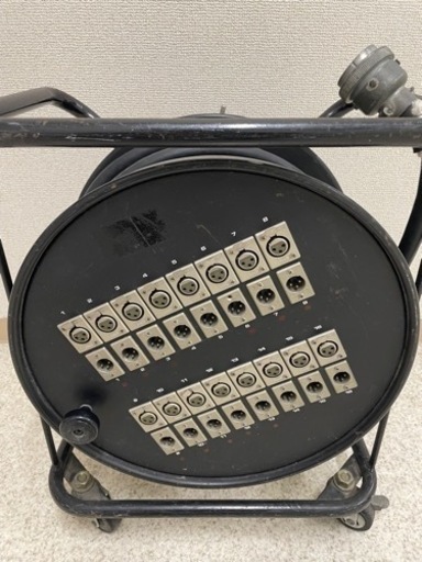 CANARE ドラム式マイクマルチケーブルBOXセット　16R30D