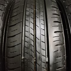 DUNLOP ENASAVE EC300+ 165/65R14 14インチ 夏タイヤ 4本 22年製 バリ溝 トール ルーミー ブーン パッソ タンク等　(VTN007)の画像