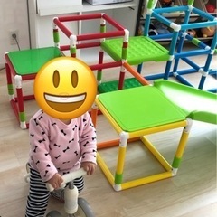 室内ジャングルジムの画像