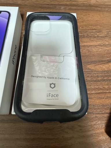 値下げ【超美品】SIMフリーiPhone 12mini 128GB パープル　箱＆ケース付き