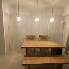 【美品】5人掛けダイニングテーブルセットの画像