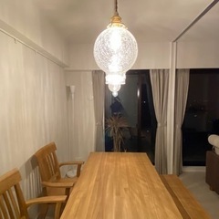 【美品】5人掛けダイニングテーブルセットの画像