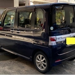 【軽自動車税込み】車検6年7月まで10万kmタントカスタムX-LTD ナビ/TV/ETC/Pスラの画像