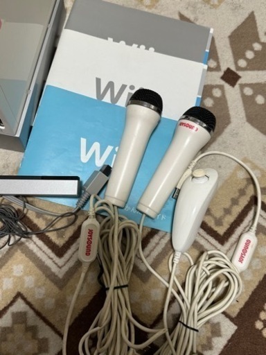 wii 本体 マイク ケーブル アンテナ説明書 その他付き