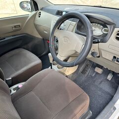 ダイハツ　ミラ　ホワイト　キーレス　タイミングチェーン　車検付き　走行距離6.3万キロの画像