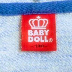 【美品】130㎝　BABYDOLL パーカー　女の子服の画像