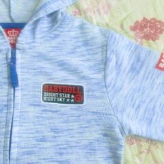 【美品】130㎝　BABYDOLL パーカー　女の子服の画像