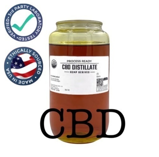 CBD ディスティレート350g 前後　原料