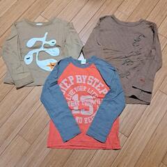 子供服130ロンＴ３点