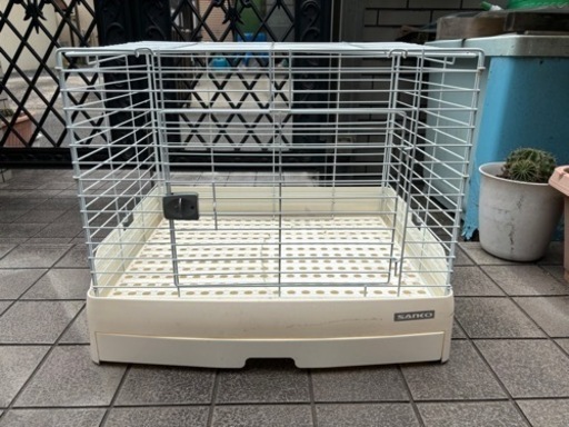 ラビットゲージ うさぎ 小動物 小屋  汚れ.若干の錆アリ