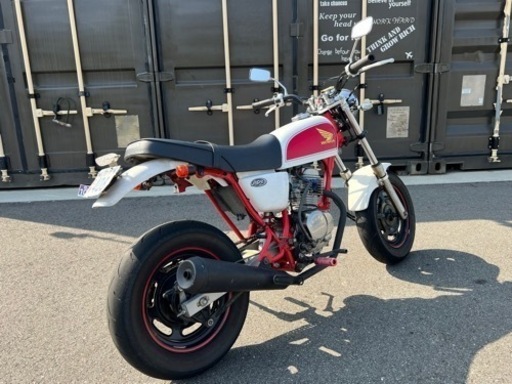 HONDA エイプ82cc  メーター振り切ります！