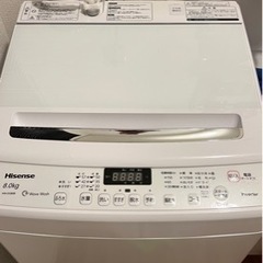✅Hisense 電気洗濯機✅ ✅HW-DG80B✅送料設置無料 ④✓Hisense 電気洗濯機✓ ✓HW-DG80B✓