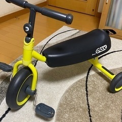 アイデス  D-bikeダックス　イエロー　三輪車