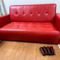 ソファ【破れ 傷 落書きあり】 の画像