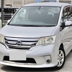 H23 セレナHW Jパケ/TVナビ/Bluetooth/フリップダウン/両側パワスラの画像
