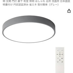 新品未使用シーリングライト