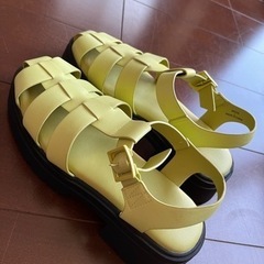 厚底サンダル