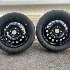 155/65R13 2本 ダンロップ 10ぶ山