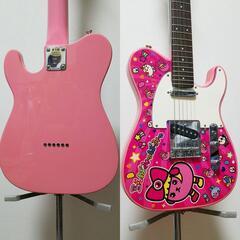 豆しぱみゅぱみゅ エレキギター テレキャスタイプの画像