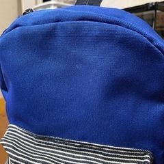 ▼【中古】①リュックサック★（小/ブルー）の画像