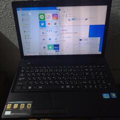 値下げしました テレワークに最適ノートパソコン Webカメラ搭載  Win10/Intel /4G/SSD120G lenovo DVD再生書込可の画像