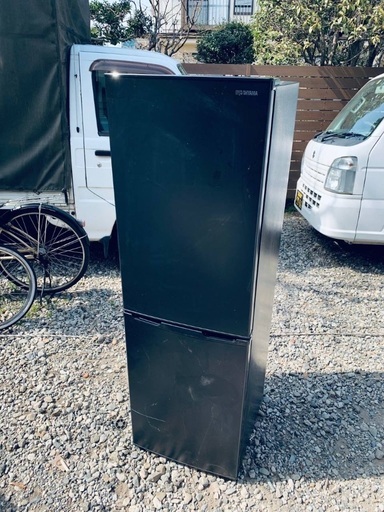 ♦️️アイリスオーヤマノンフロン冷凍冷蔵庫  【2019年製  】IRSE-16A-B