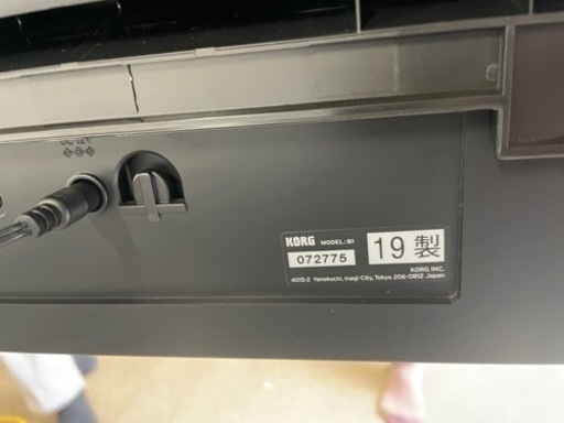2019年製　KORG B1 デジタルピアノ　88鍵盤-専用スタンド・ペダル