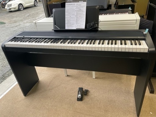 2019年製　KORG B1 デジタルピアノ　88鍵盤-専用スタンド・ペダル