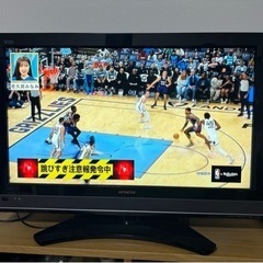 テレビ 32インチ　HITACH  4/6-12の引渡し‼️の画像