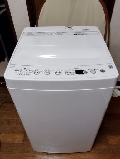Haier洗濯機２０２１年4.5Kg