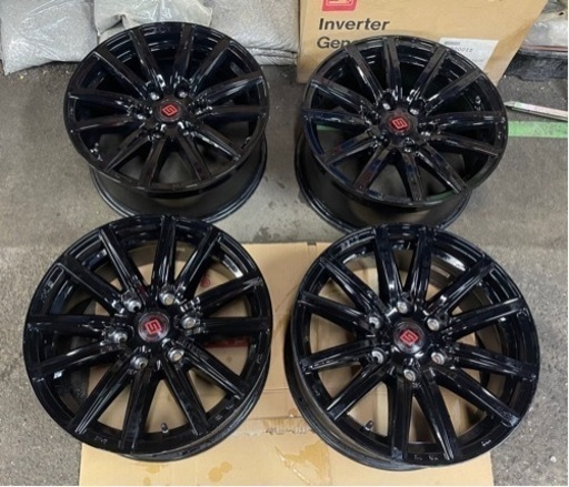 （商談中）17インチ 6穴　ホイール　共豊ザインss ４本セット　プラド　ハイラックス　fjクルーザー