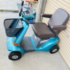 ★スズキ セニアカー★ 美品 バッテリー交換必要の為大特価 電動車いす ET4D 充電式バッテリー 家庭用コンセント 6速切り替え 自動ブレーキ シニアカーの画像