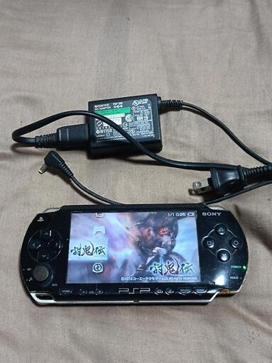 PSP プレイステーション・ポータブル ブラック 本体 PSP-1000