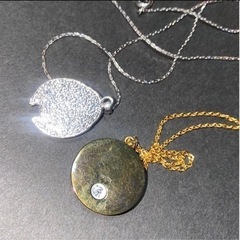 磁製装身具  有田焼 silver925 ネックレス ペンダントの画像