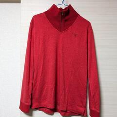 プーマゴルフ用ジップアップモックネックシャツ春用
